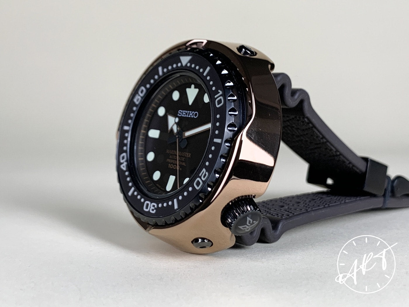 Seiko Prospex Marinemaster Black Dial 50th Anniv Emperor Tuna Watch SBDX016 BP
