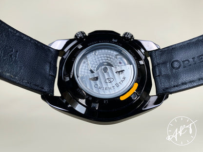 Orient Star Starseeker GMT Black Dial DLC Titanium JDM Ltd Watch WZ0031DJ BP