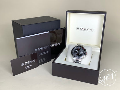 TAG Heuer Formula 1 Cal 16 Chronograph Gray Dial SS Auto Watch w/ B&P