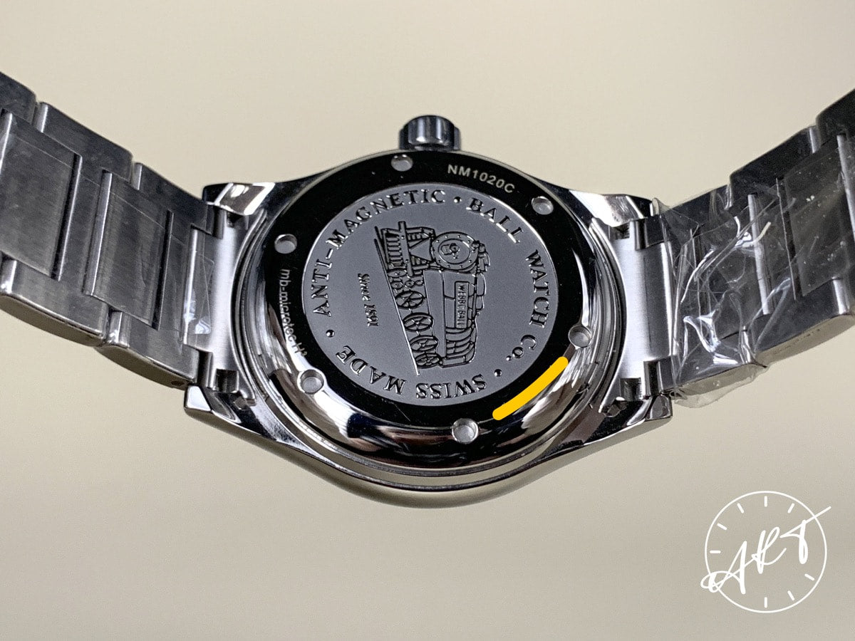 Ball Engineer II Ohio Day-Date Silver Dial SS Auto Watch NM1020C w/ Paper