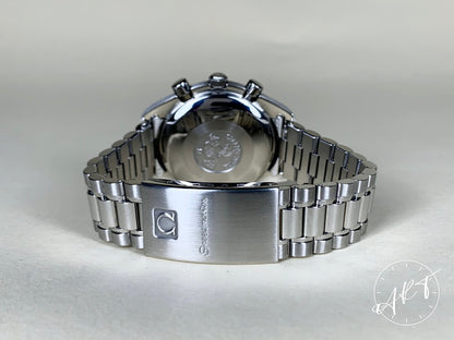 Omega Speedmaster Chronograph Blue Dial SS Auto Pilot Watch 3511.80.00