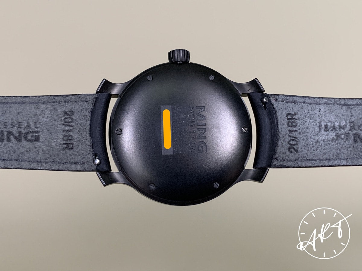 2019 Ming Monolith Black PVD-Coated SS Auto Special Ltd Ed Watch 17.06 w/ B&P