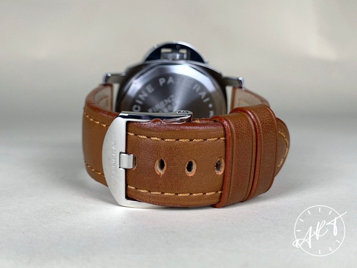 1998 Panerai PAM 001 Luminor Marina Black Dial SS Manual Diver Watch PAM00001 BP