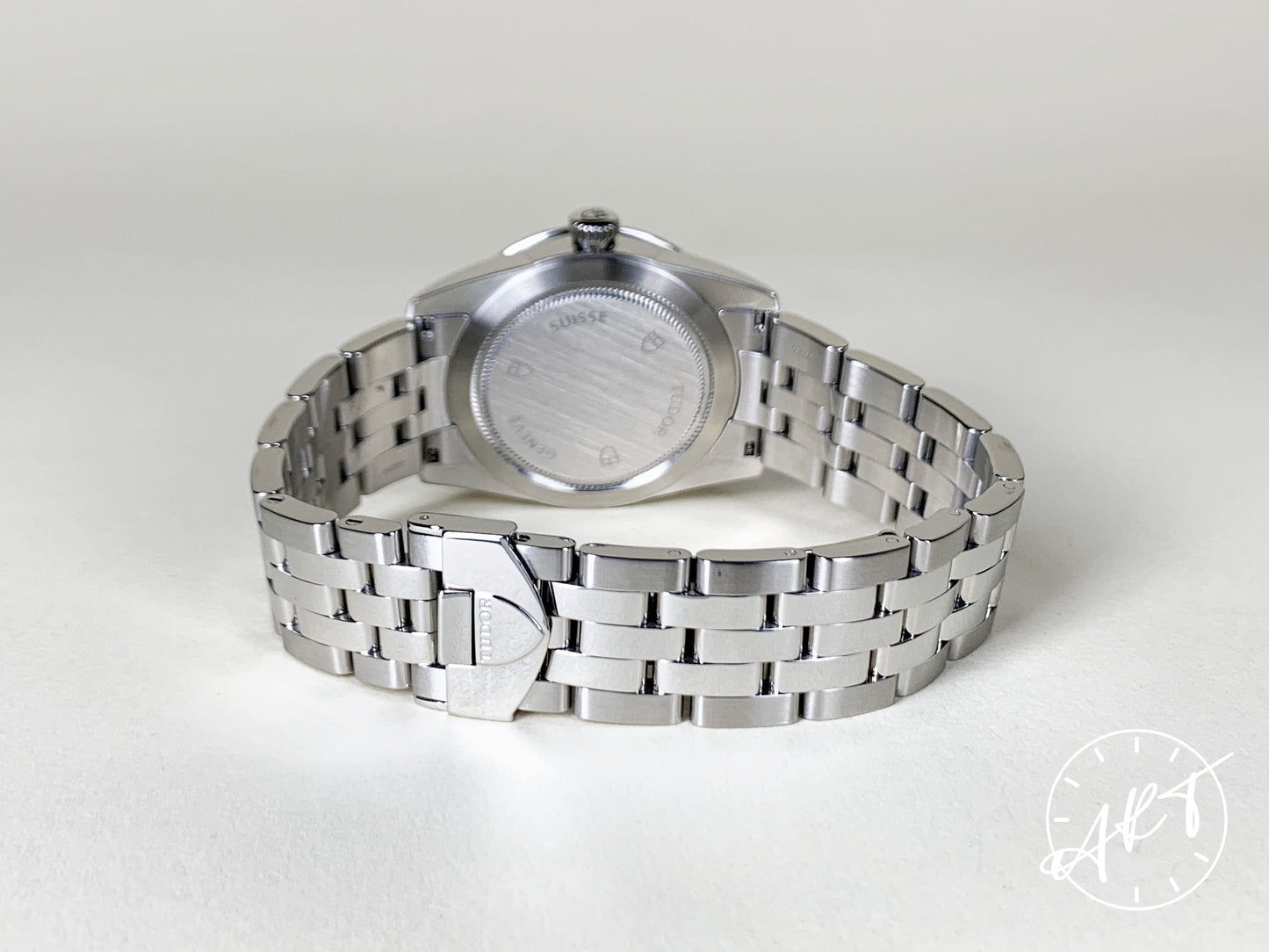 Tudor Glamour Silver Dial Stainless Steel Automatic Watch 55000 in FULL SET