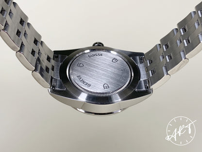 Tudor Glamour Silver Dial Stainless Steel Automatic Watch 55000 in FULL SET