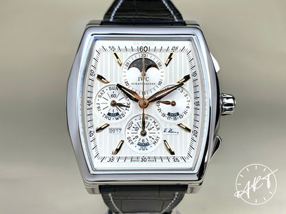 NEW IWC Da Vinci Perpetual Calendar Chrono Kurt Klaus Ltd Watch IW376204 BP