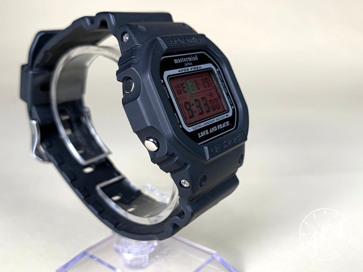 G-Shock DW-5600VT Black Quartz 25th Anniversary Love & Peace Ltd Diver Watch BP