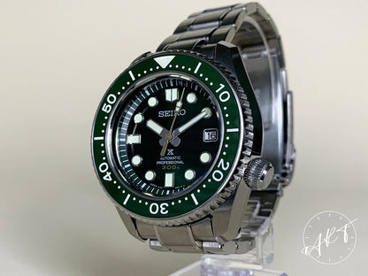 Seiko Marinemaster 300M Green Dial SS Deep Forest Ltd Diver Watch SLA019J BP