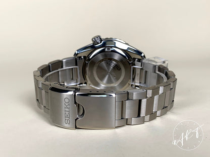 NEW 2020 Seiko Prospex LX GMT Black Dial Titanium Spring Drive Watch SNR025J1 BP