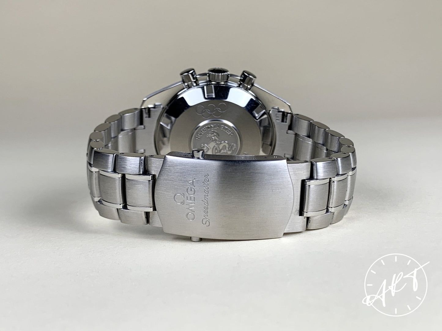 Omega Speedmaster Broad Arrow Chrono Black Dial SS Auto Watch 3556.50.00 w/ B&P