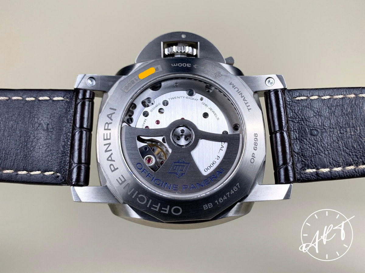 Panerai PAM 351 Luminor 1950 3 Days Brown Dial Titanio Diver Watch PAM00351 BP
