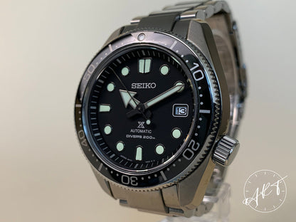 NEW Seiko Prospex 1968 Reissue Black Dial SS Auto Diver Watch SPB077J1 w/ B&P