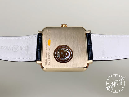 Bell & Ross Instruments Gold & Silver Dial RG 18K RG Auto Watch w/ B&P