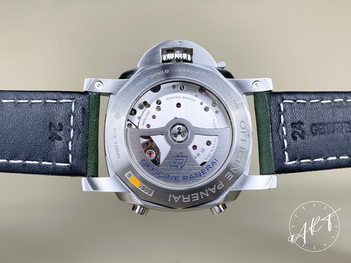 Panerai PAM 524 Luminor 1950 3 Days Flyback Chrono Watch PAM00524 w/Box
