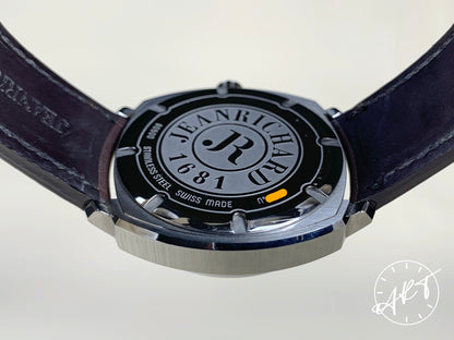 JeanRichard Terrascope Gray Dial Stainless Steel Auto Diver Watch in FULL SET