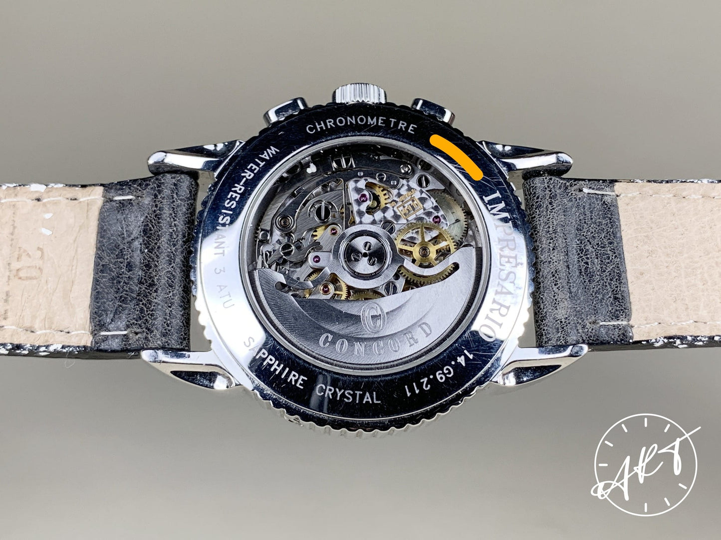 Concord Impresario Silver Dial Stainless Steel Automatic Watch in FULL SET