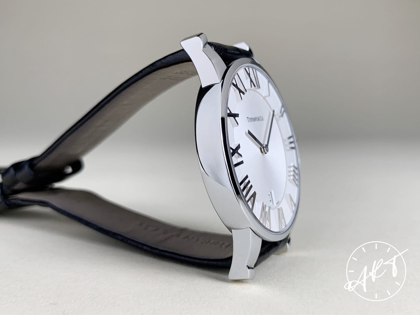 Tiffany & Co. Atlas Silver Dial Stainless Steel Quartz Watch