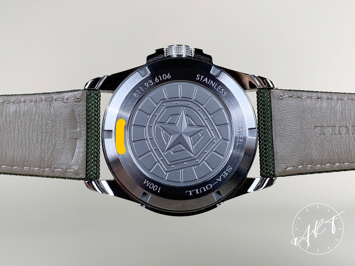 NEW Seagull Army One Green Dial “Type 54 Pistol” SS Auto SE Watch 811.93.6106 BP