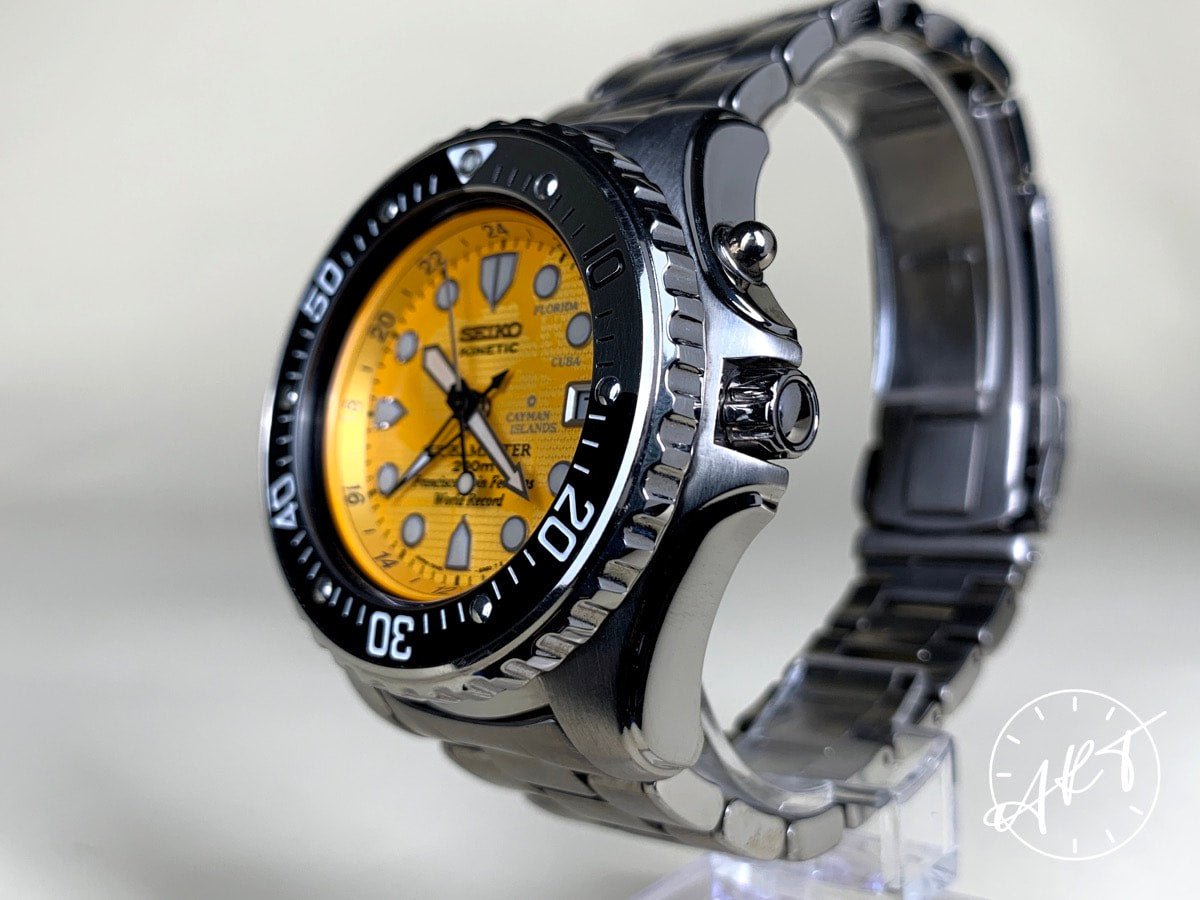 Seiko Scuba Master Yellow Dial Pippin Ltd Watch SBCW007 BP *Super Rare Brochure*