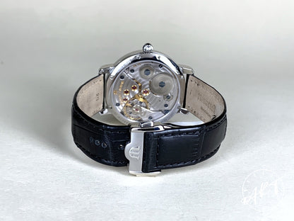 Maurice Lacroix Masterpiece Retrograde Retrograde Black Dial SS Watch MP7068 BP