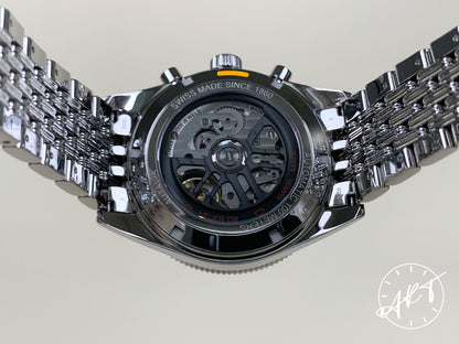 Tag Heuer Autavia Chrono Black & Silver Dial SS Hodinkee SE Watch CBE2117 BP