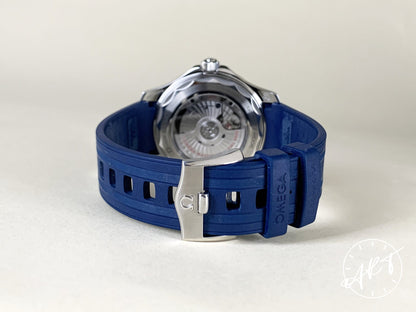 Omega Seamaster 300 Master Co-Axial Blue Dial SS Auto Diver Watch w/ B&P