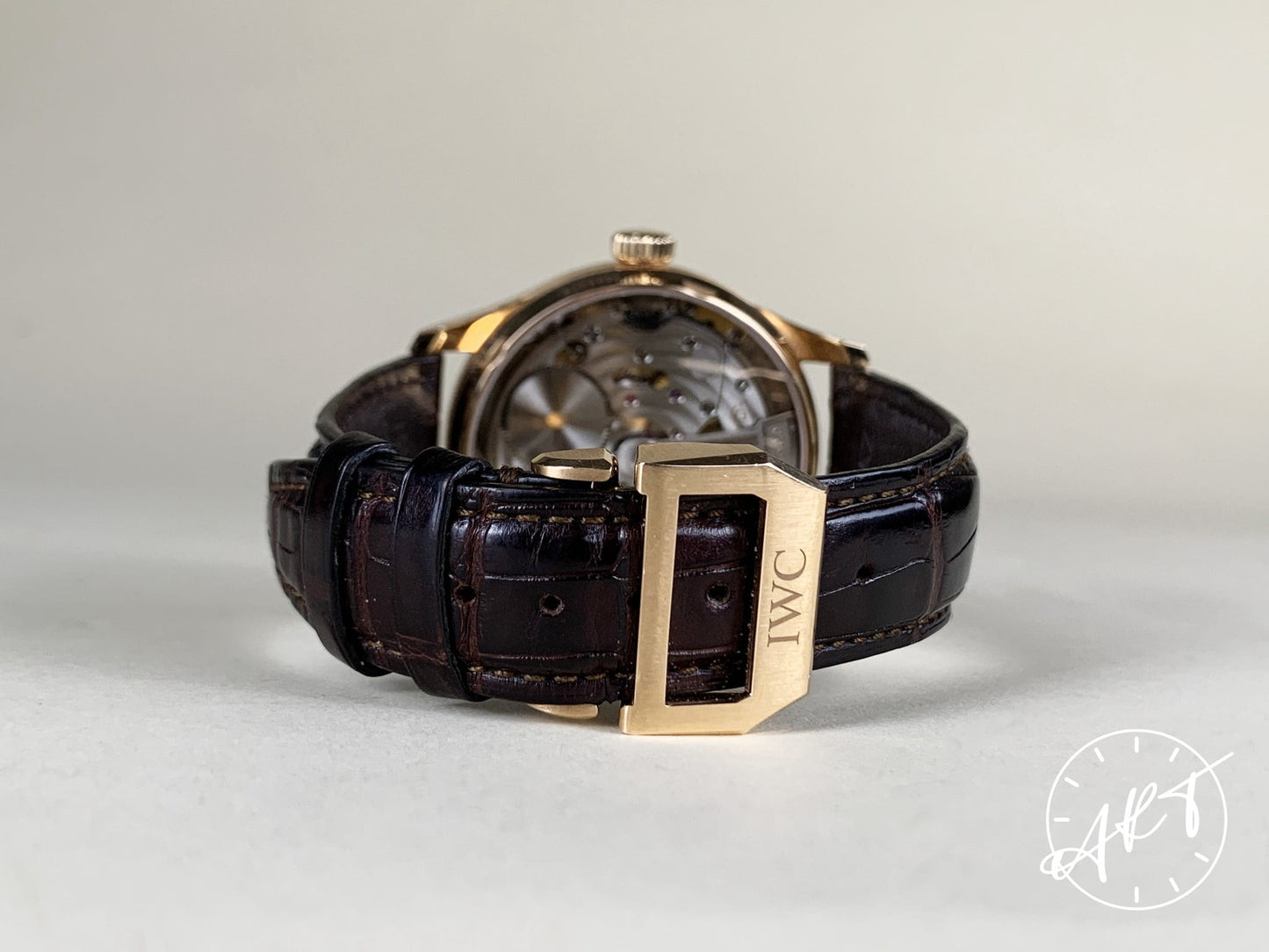 IWC Portuguese Chrono Brown Dial 18K RG Boutique-Only 500 Pcs Ltd Watch BP