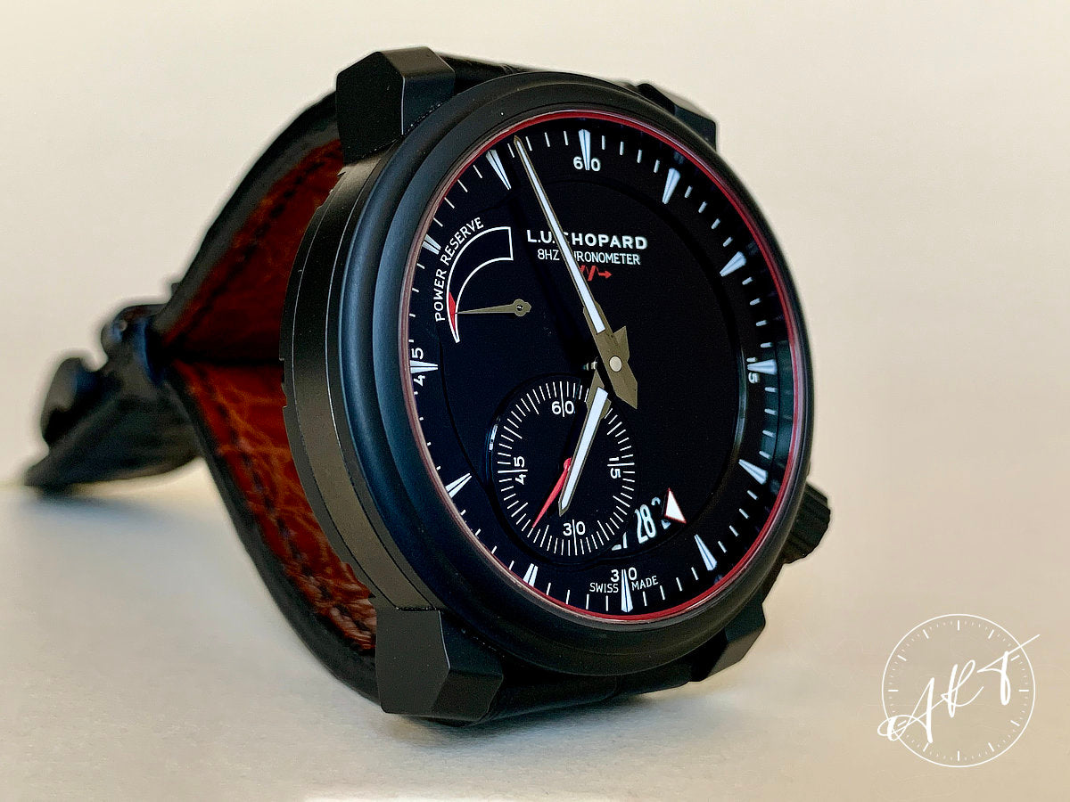 NEW Chopard LUC 8HF Power Control Black Dial Ceramic & Titanium Ltd Watch BP