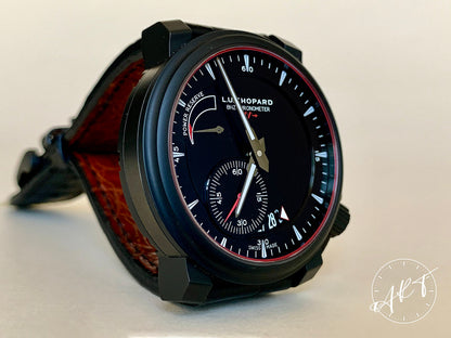 NEW Chopard LUC 8HF Power Control Black Dial Ceramic & Titanium Ltd Watch BP