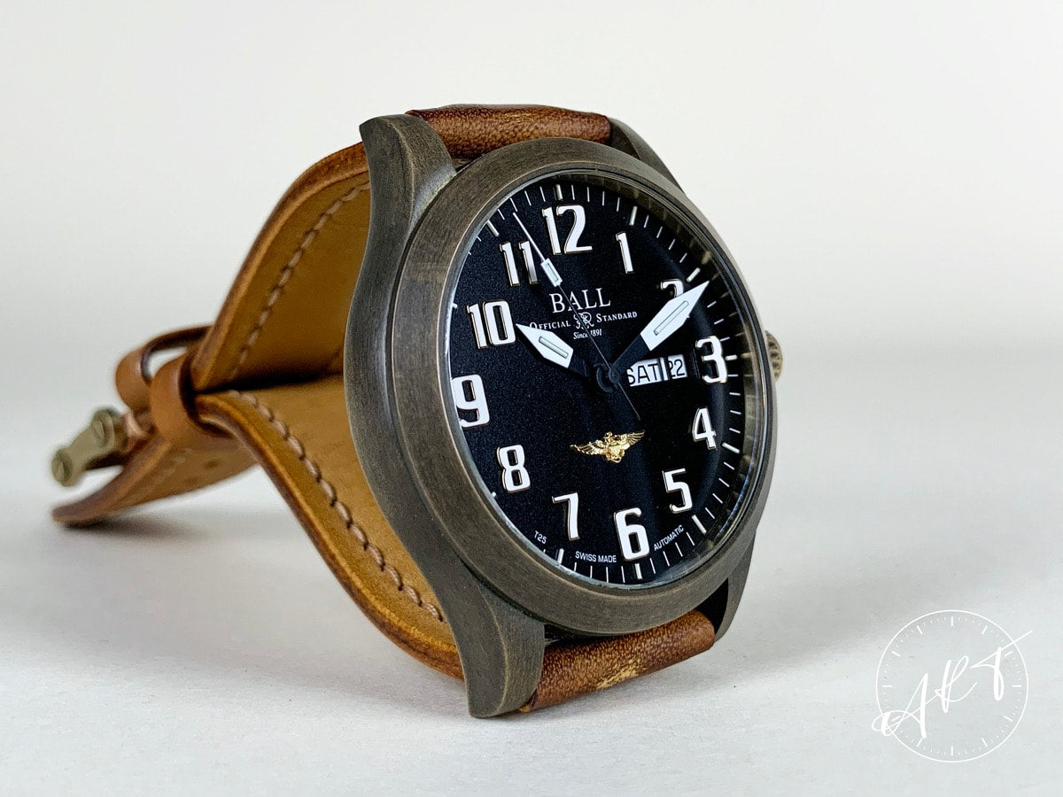 Ball Engineer III Bronze Star Black Dial Bronze Auto Ltd Pilot Watch NM2186C BP