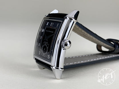 Girard-Perregaux Vintage 1945 Black Dial Stainless Steel Auto Watch 2594 w/ Box