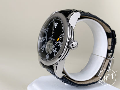 Corum Classical Black Dial Stainless Steel Auto 300 Pcs Ltd Ed Watch 154.201.20