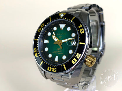 Seiko Prospex Green Sumo 50th Anniv Thailand Ltd Diver Watch SPB031J1 BP