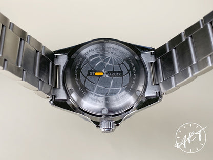 Steinhart O1V GMT-2 Blue Bezel Black Dial “Blueberry” Hong Kong Ltd Diver Watch BP
