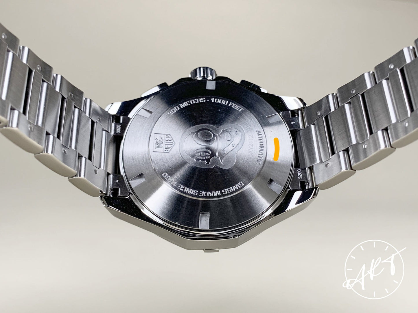 Tag Heuer Aquaracer Chronograph Blue Dial SS Auto Diver Watch CAY2112