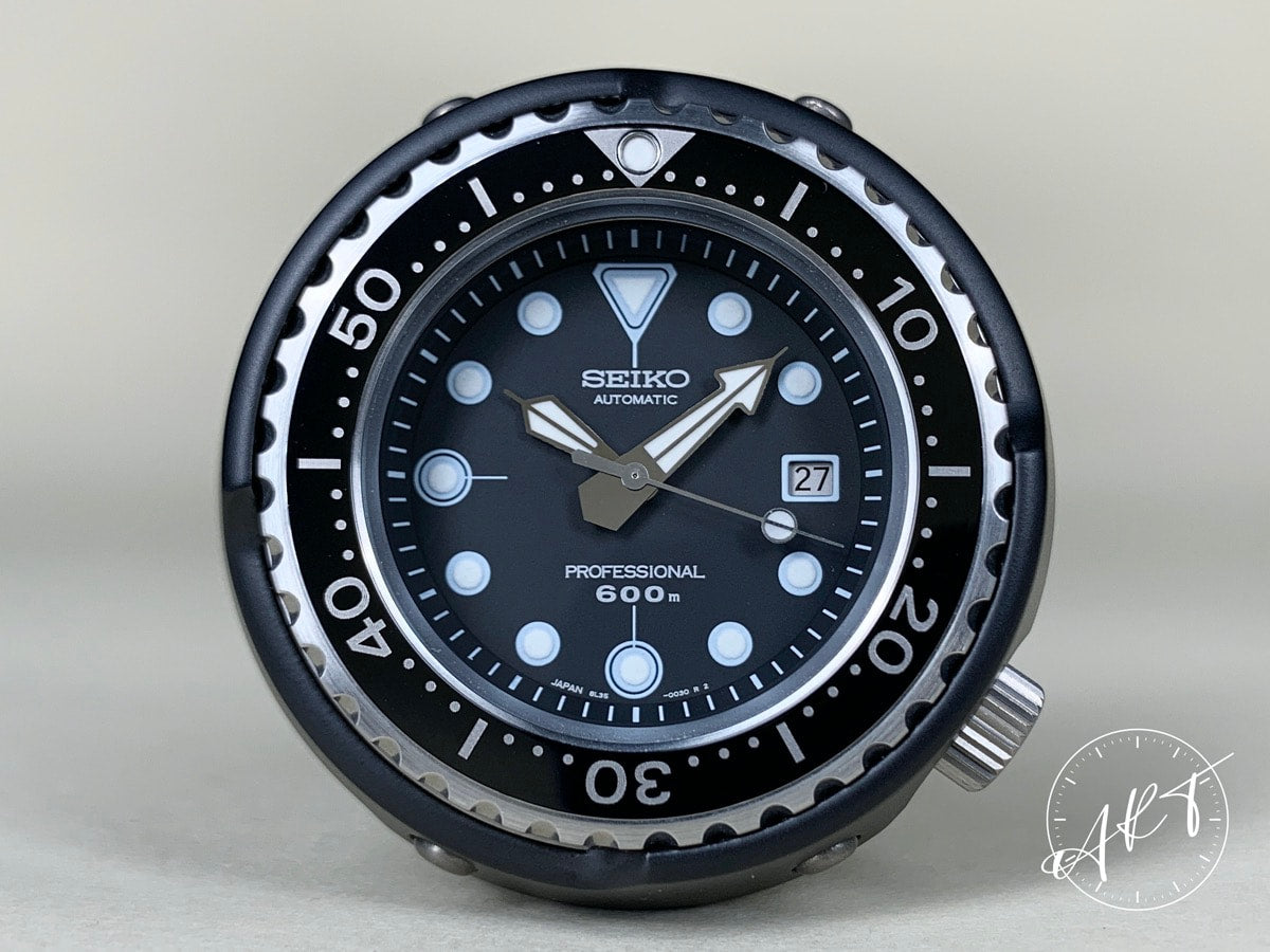 NEW Seiko Prospex Black Dial Titanium Historical Collection Ltd Watch SBDX005 BP