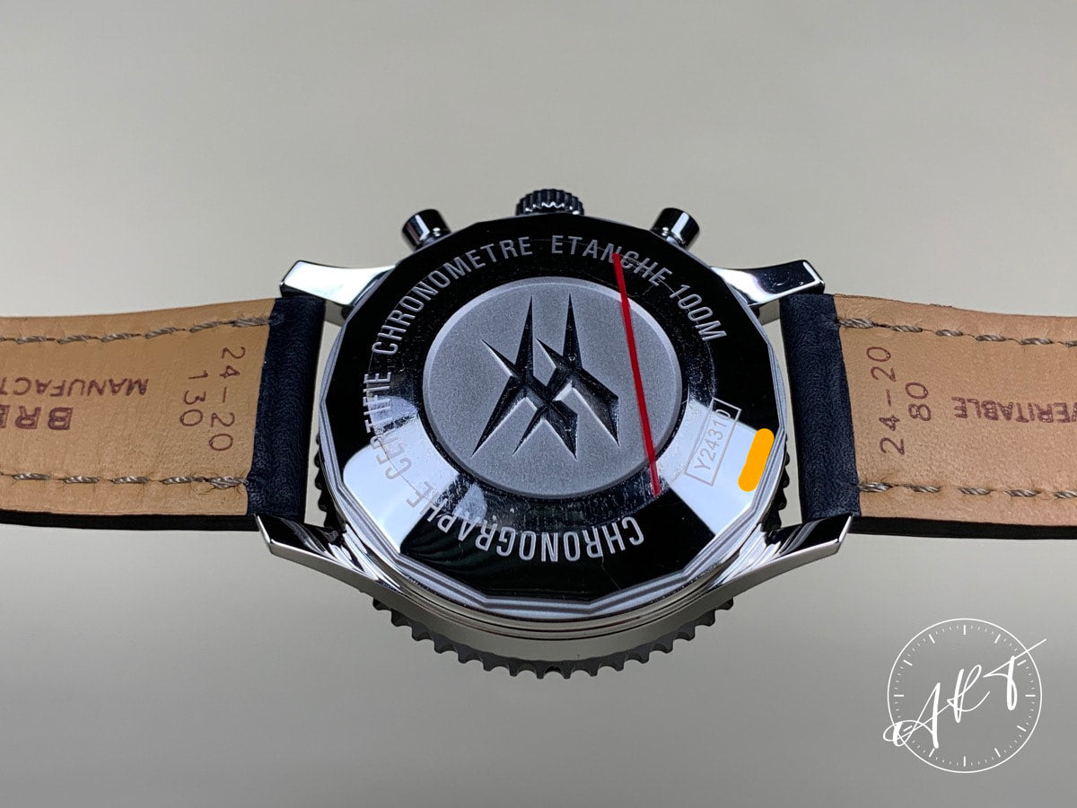 NEW Breitling Chronoliner Black Dial SS Auto Pilot Watch Y24310 w/ B&P
