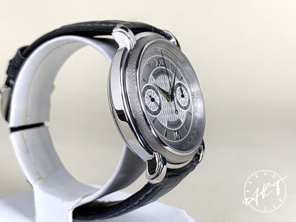 Maurice Lacroix Masterpiece ML Chrono Silver Dial Platinum 188 Pcs Ltd Watch BP