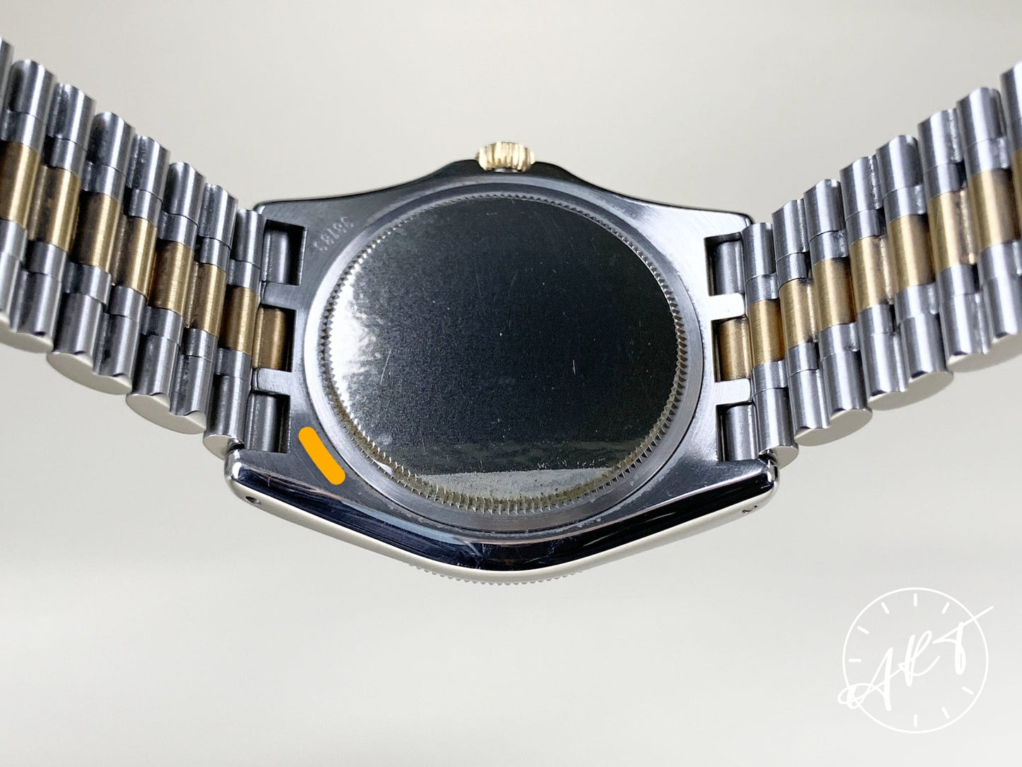 Tudor Monarch Chinese Zodiac Bezel Champagne Dial 18K Gold & SS Watch 38183 BP