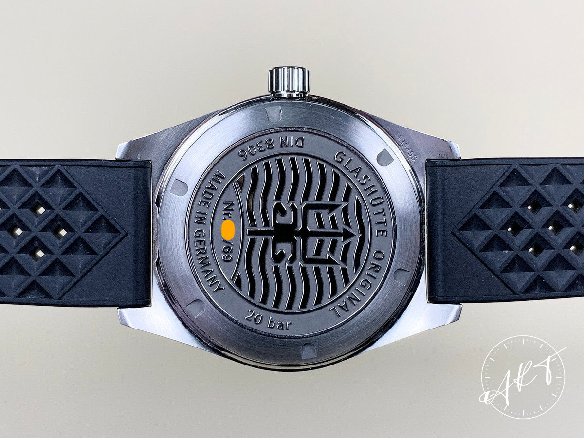 NEW Glashütte Original Spezialist SeaQ 1969 Black Dial SS Ltd Diver Watch BP