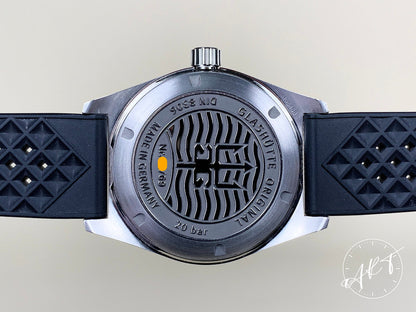 NEW Glashütte Original Spezialist SeaQ 1969 Black Dial SS Ltd Diver Watch BP