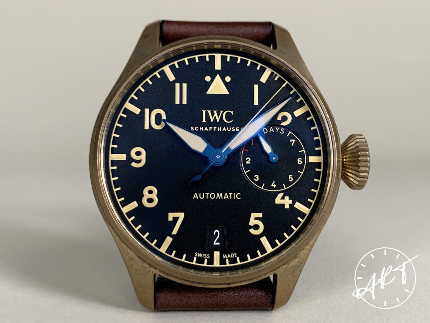 IWC Big Pilot Heritage Bronze Black Dial 1500 Pcs Ltd Watch IW501005 BP