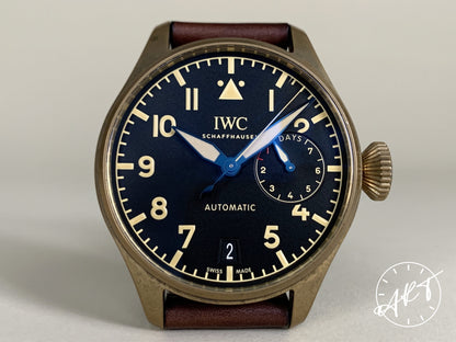 IWC Big Pilot Heritage Bronze Black Dial 1500 Pcs Ltd Watch IW501005 BP