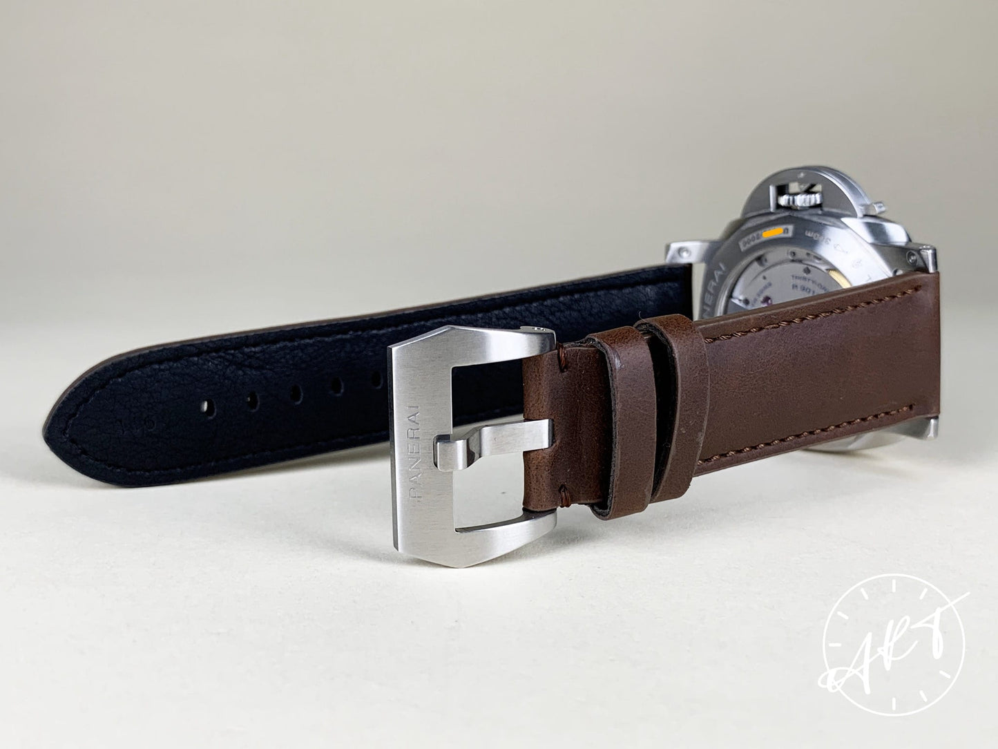 Panerai PAM 1321 Luminor 1950 3 Days GMT Black Dial Watch PAM01321 w/Box