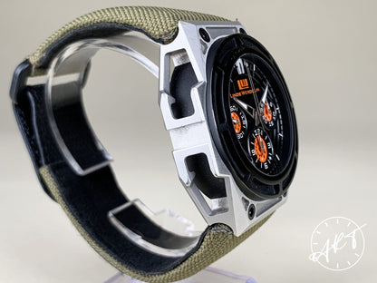 Linde Werdelin Spidospeed Chrono Black & Orange Dial Carbon Fiber Ltd Watch BP