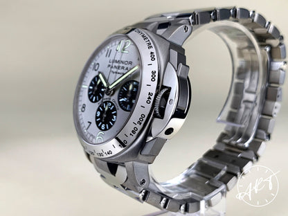 Panerai PAM 60 Luminor Chrono Flyback Panda Dial 300 Pcs Ltd Watch PAM00060 BP