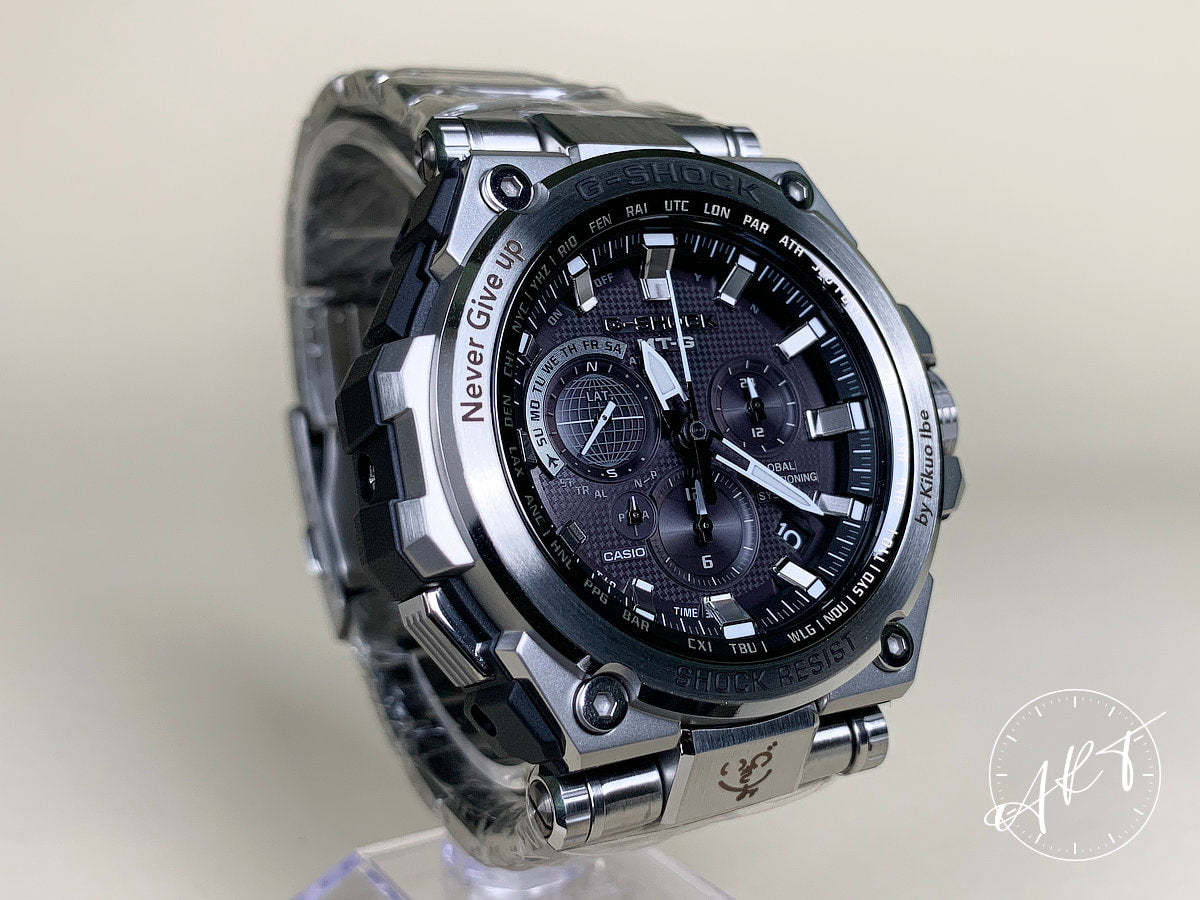 NEW G-Shock MT-G Black Dial Quartz 70 Pcs Ltd Watch BP *Kikuo Ibe Autographed*