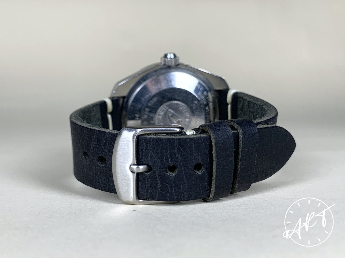 Vintage Jenny Caribbean 1500 for Philip Watch Hi-Beat Blue Dial SS Auto Watch
