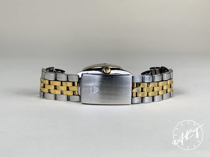 1997 Tudor Prince Date Gold Dial Two-Tone 18K Gold & SS Auto Ladies Watch 72033