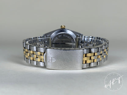 Tudor Prince Oysterdate Gold Dial Two-Tone 18K Gold & SS Auto Watch 75203